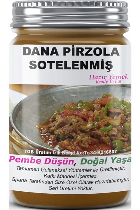 SPANA Sotelenmiş Ev Yapımı Katkısız Dana Pirzola 330gr