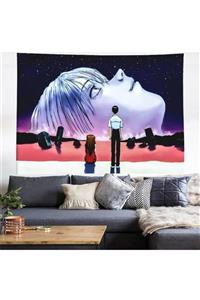 Köstebek 70 X 100 Cm Anime Neon Genesis : Evangelion Duvar Halısı