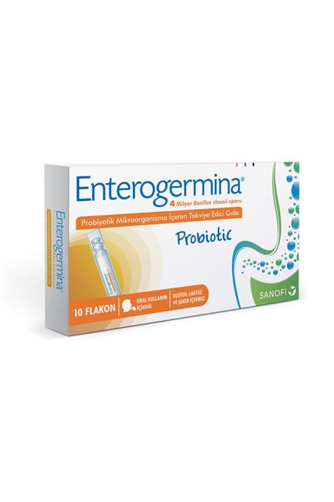 Enterogermina Takviye Edici Gıda 50ml ( 5ml X 10 Flakon )