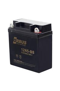 ORBUS Akü 12 Volt 5 Amper 12n5-bs Asit Içinde Karbon Bisiklet Aküsü