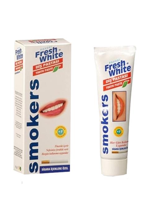 Fresh White Diş Pastası 90 Gr. - Smokers 3'lü Paket