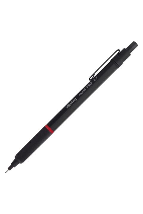 Rotring Rotrıng Rapıd Pro 0.7 Mm Siyah Mekanik Kurşun Kalem