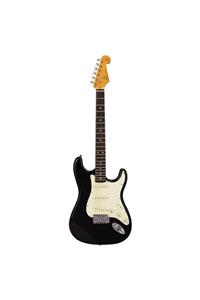 SX Stratocaster Elektro Gitar (Black) / Kılıf