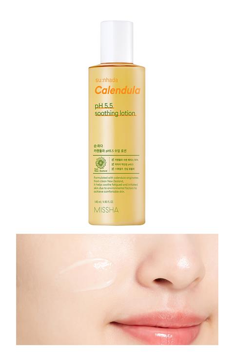 Missha Kalendula Özlü Arındırıcı Losyon 145ml  Su-Nhada Calendula ph 5.5 Soothing Lotion