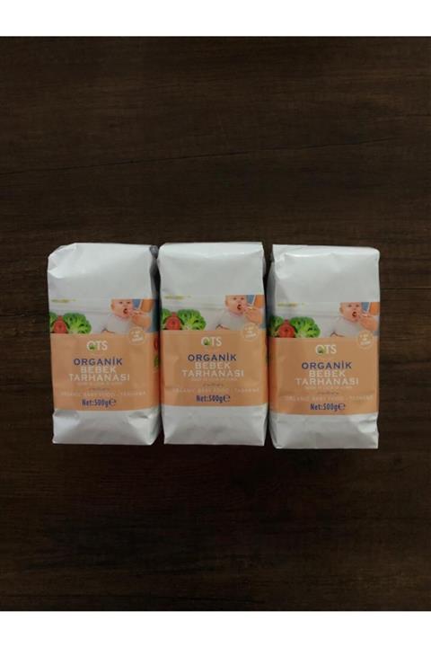 OTS Organik Bebek Tarhanası 500gr X3