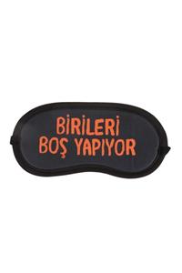 Cetinshop Birileri Boş Yapıyor Tasarım Uyku Bandı-göz Bandı