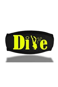 SCUBAPROMO Dive Sarı Maske Bandı