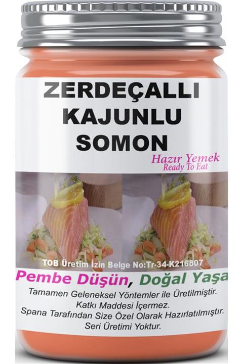 SPANA Zerdeçallı Kajunlu Somon Devis'so Tekne Kaptanından Ev Yapımı Katkısız 330gr