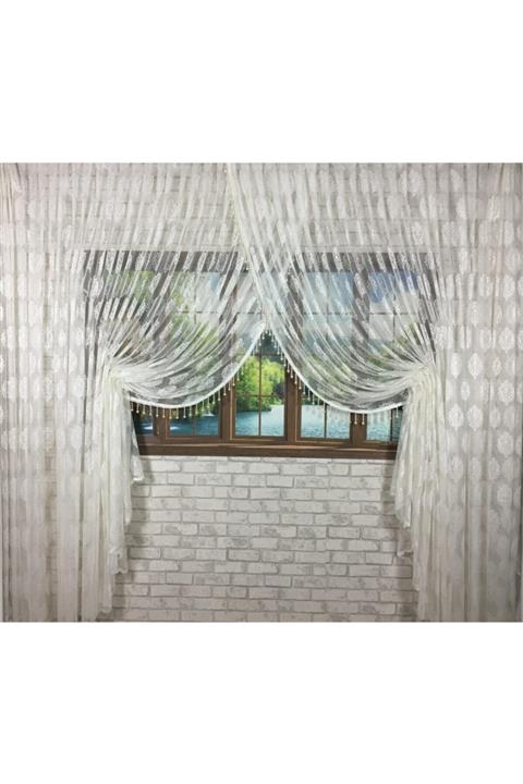Nish Perde 1/275 Sık Pile Kruvaze Tül Perde