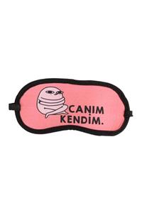 Attach Canım Kendim Pembe Uyku Bandı Göz Bandı