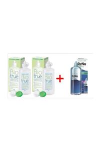 Biotrue 300 Ml 2 Adet Ve Renu 360 Ml Çok Amaçlı Solüsyon