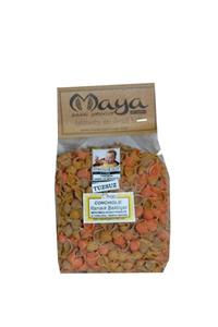 MAYA DOĞAL ÜRÜNLER Conchıglıe Bebekler Ve Çocuklar Için Küçük Kesim Karışık Bakliyat Makarna (tuzsuz) 500gr