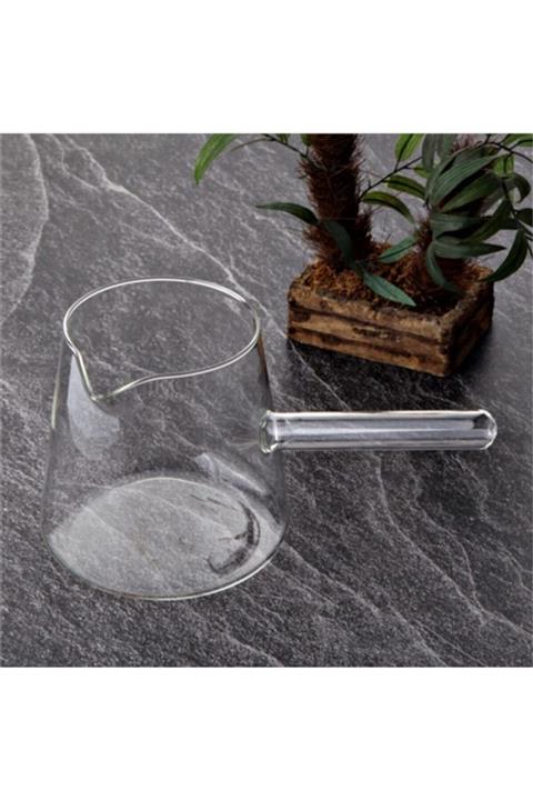 MOS'EV Borosilikat Cam Cezve 1000ml