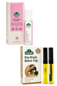 Arifoğlu Organik Göz Çevresi Serumu 10 Ml & Kaş Kirpik Bakım Yağı 10 Ml + 10 Ml