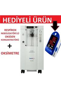 Respirox Oksijen Konsantratörü 5lt + Oksimetre Hediyeli