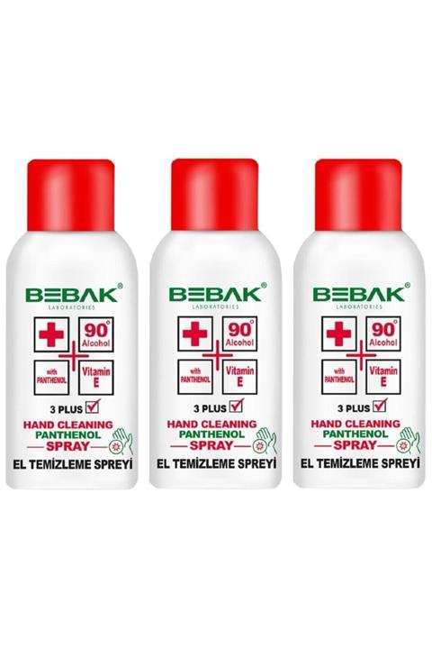 Bebak El Temizleme Spreyi 150 ml X 3