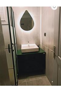 Toprak dekor Ledli Banyo Aynası