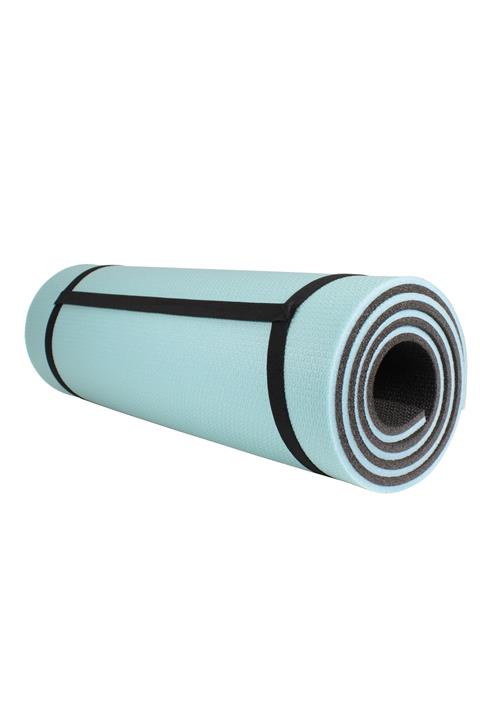 Walke Turkuaz Siyah Taşıma Askılı Pilates Kamp Matı  16 Mm