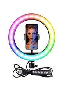 BİG STAR Mj26 Rgb Led Selfie Işığı Tripot Youtuber Kumandalı Ring Lıght