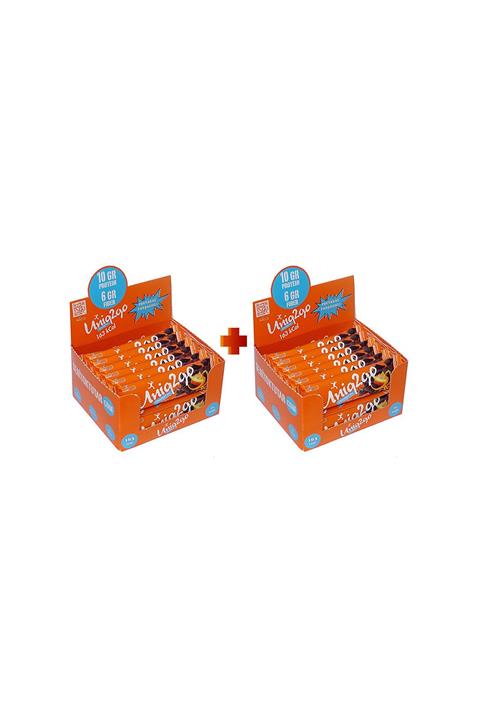 Uniq2Go Chocolight Portakal Parçacıklı Bar 16'lı 2 Kutu (32 Adet)