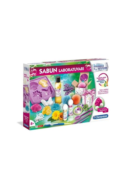 CLEMENTONI Deney Seti Sabun Laboratuvarı