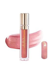 EDA LUXURY BEAUTY Pembe Simli Dudak Parlatıcısı Lipstick Lüks Parlak Doğal Işıltılı Ruj Diamond Shine Lip Gloss