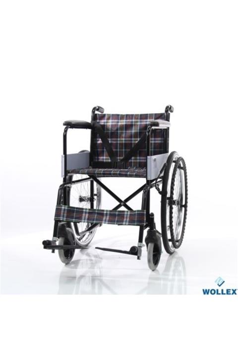 WOLLEX Katlanabilir Refakatçi Manuel Tekerlekli Sandalye