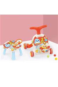 BİRLİK TOYS Babycim Aktivite Masası Ve Ilk Adım Arabası