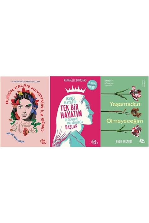 Yan Pasaj Yayınevi Bugün Kalan Hayatımın Ilk Günü + Ikinci Hayatın Tek Bir Hayatın...+yaşamadan Ölmeyeceğim Set