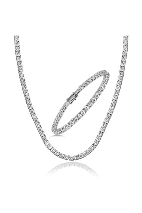 Choice Silver Su Yolu Gümüş Gerdanlık Set