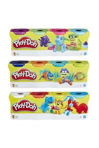 Play Doh Play-doh 4'lü Oyun Hamuru 448 gram Turkuaz - Pembe - Yeşil - Mor