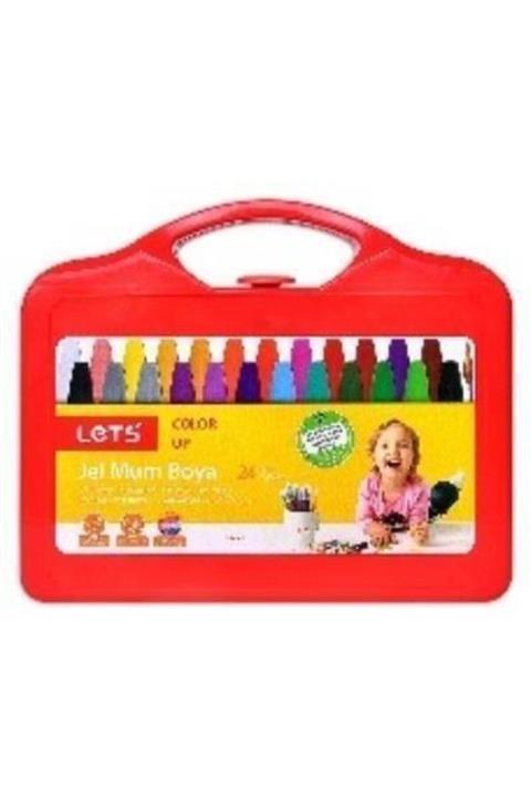 Lets 24 Renk Jel Mum Boya L-6624
