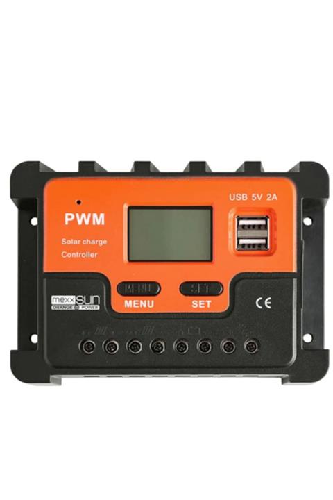MEXXSUN 40 A Amper 12/24 V Volt Pwm Solar Şarj Kontrol Cihazı