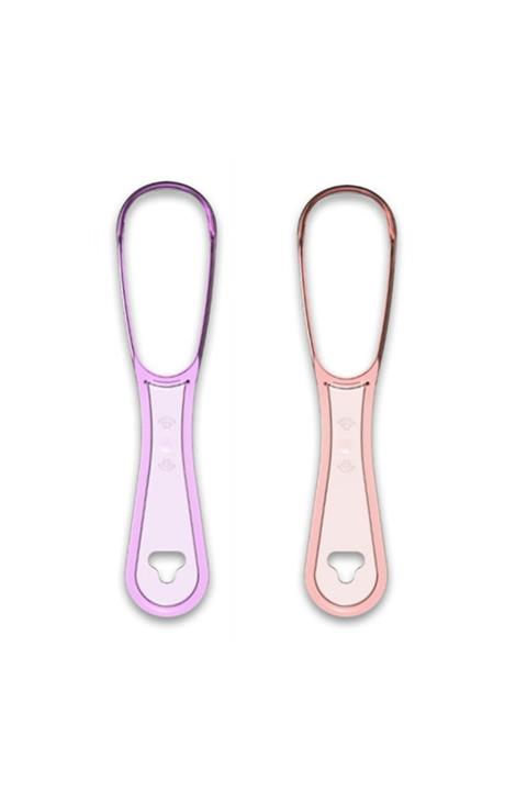 SciTech Dil Sıyırıcı ( Dil Temizleyici ) - Mor Ve Pembe