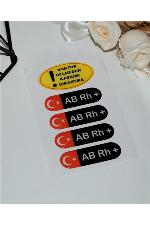 coldlife Kan Grubu Damla Sticker (1. Kalite) (ab +)