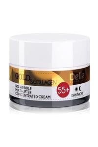 Delia Gold Collagen 55+ No-wirinkle Kırışık Giderici Gündüz-gece Kremi