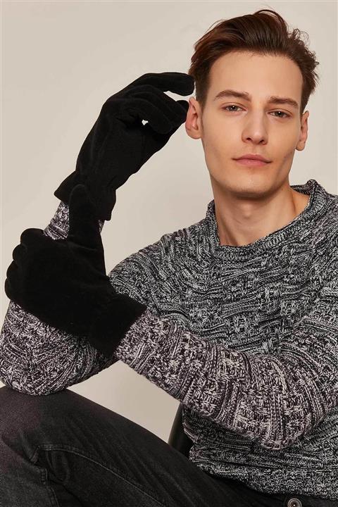 Suyutti Erkek Bileği Lastikli Polar Eldiven 430