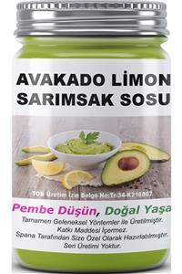 SPANA Avakado Limon Sarımsak Sosu Ev Yapımı Katkısız 330gr