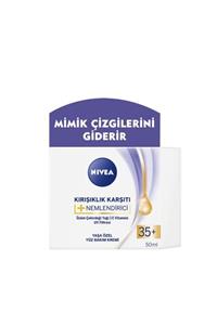 Nivea Kırışıklık Karşıtı + Nemlendirici Yaş 35+ 50 Ml