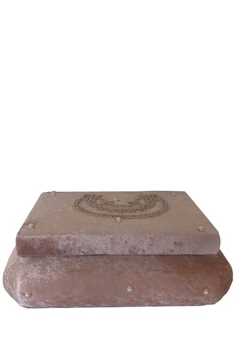 Duru Çeyiz Sandıkları Ayla Makyaj Sandığı Pembe