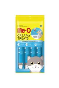 meo Meo Kremalı Tavuklu Ve Ciğerli Kedi Sıvı Ödül Maması 4x15 Gr