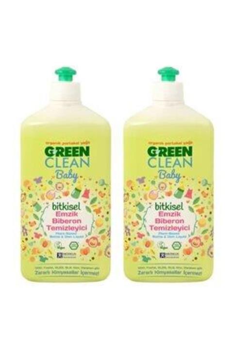 U Green Clean Green Clean Emzik Biberon Temizleyicisi 500ml+2 Adet
