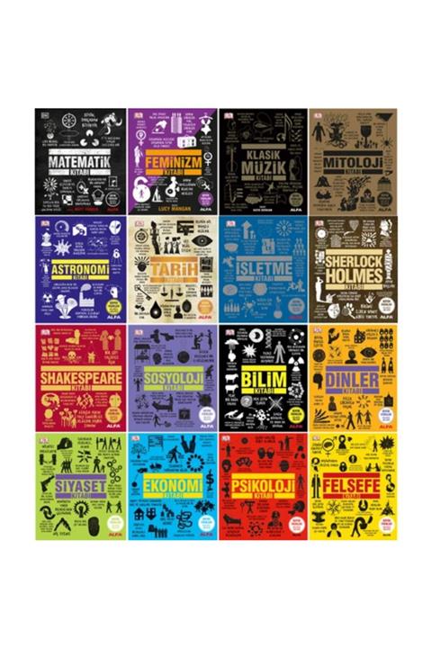 Alfa Yayınları Alfa Ciltli Her Şeyin Kitabı 16 Kitap Set