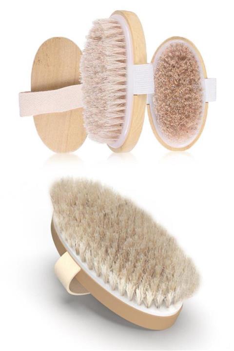 GLAZZI Soho Doğal At Kılı Selülit Fırçası