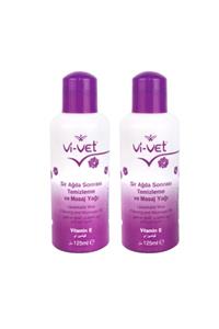 Vivet 2 Adet Vivet Sir Ağda Sonrası Temizleme Ve Masaj Yağı 125 ml