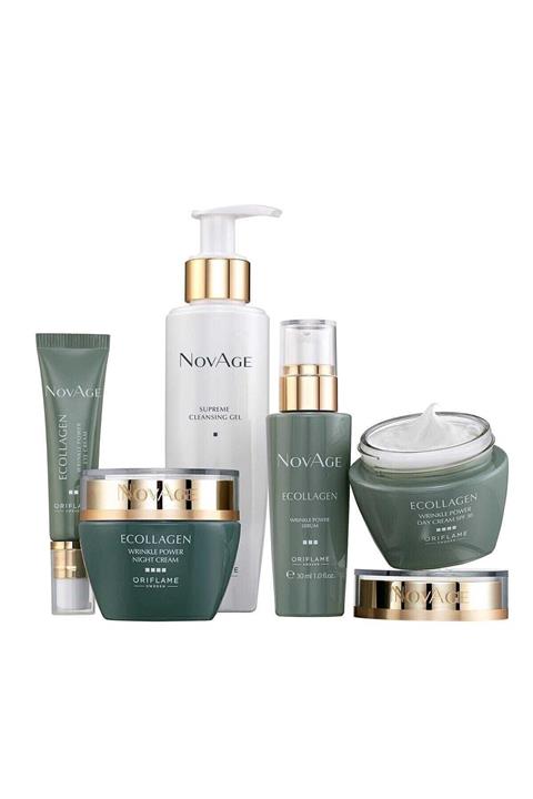 Oriflame Novage Ecollagen Wrinkle Power Yaşlanma Karşıtı Cilt Bakım Seti