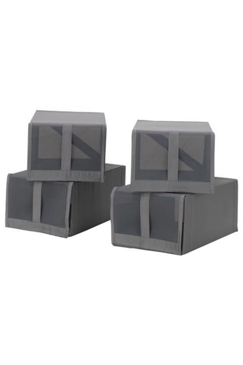 SKUBB Ayakkabı Kutusu, Koyu Gri