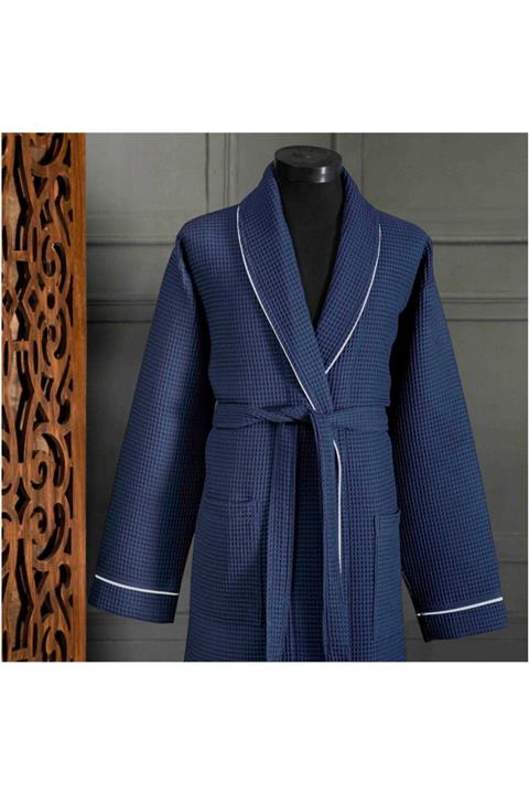 DC Home Soho Erkek Pike Bornoz (LACİVERT) - L/xl