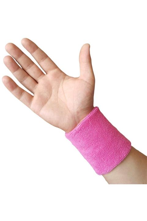 Voven Pembe Sporcu Havlu Bileklik