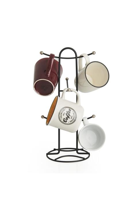 Akın Lux Akın Lüx Kupa Ve Fincan Askısı - Siyah